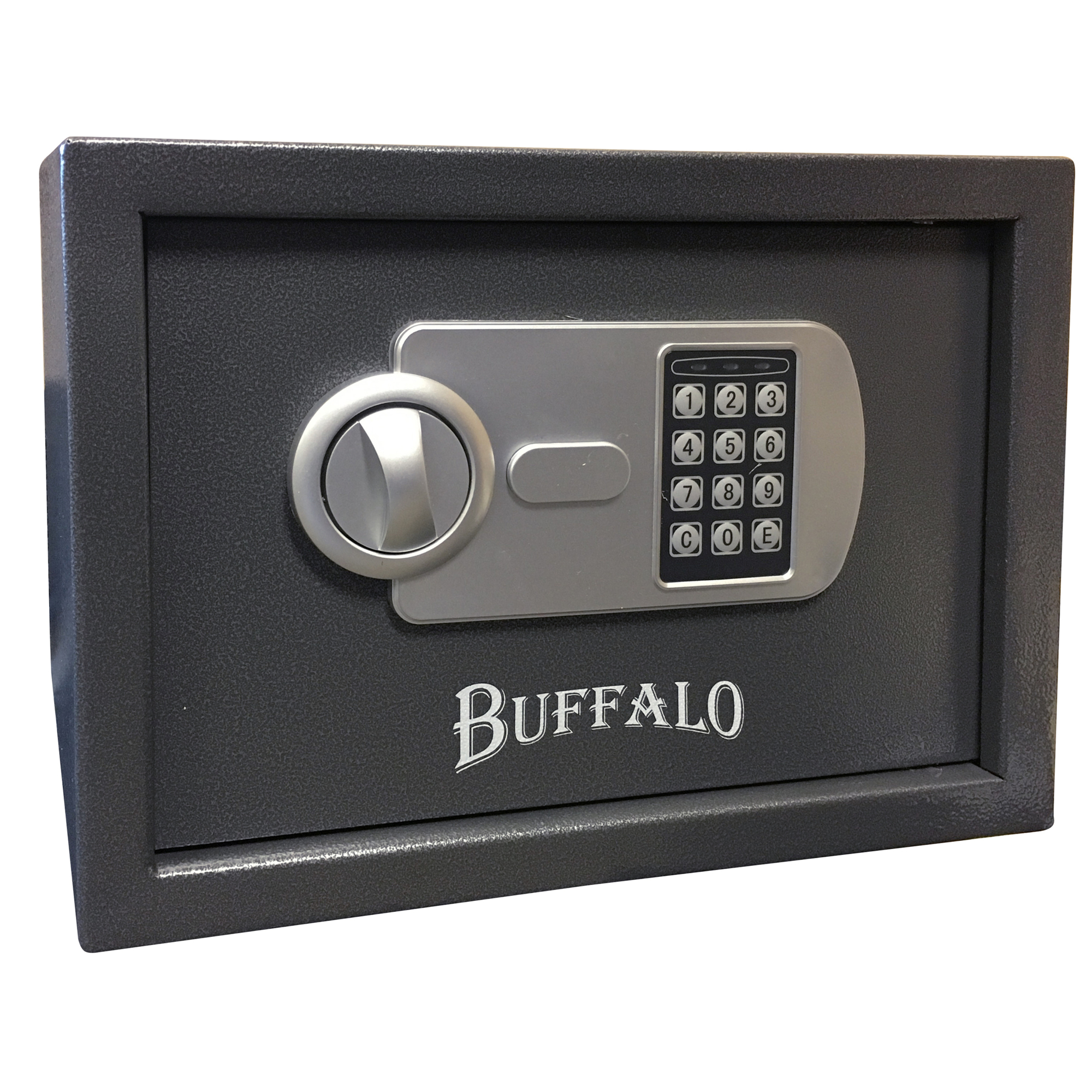 Buffalo Tools Personal Safe with Electronic Lock — 9.875in. x 13.75in. x 9.875in., 0.57 cu. ft., 26-Ga. Steel, Model# PPSAFE